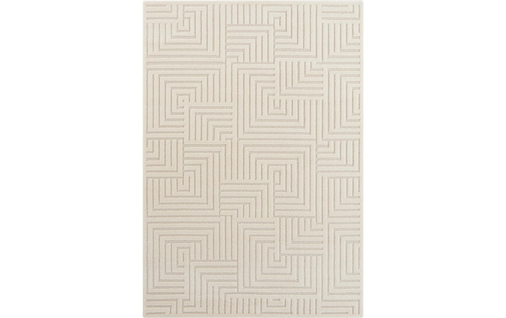 Elle Decoration Tapis Manipu 120 cm x 170 cm,  Crème