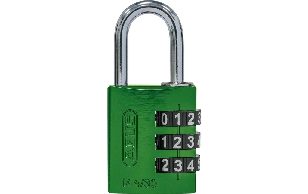 Abus Serrure à combinaison 144/30 B/DFNLI Vert Aluminium