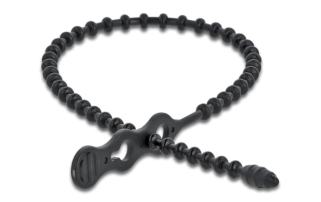 Delock Serre-câble 210 x 4.5 mm Polyamide, noir, 10 pcs.