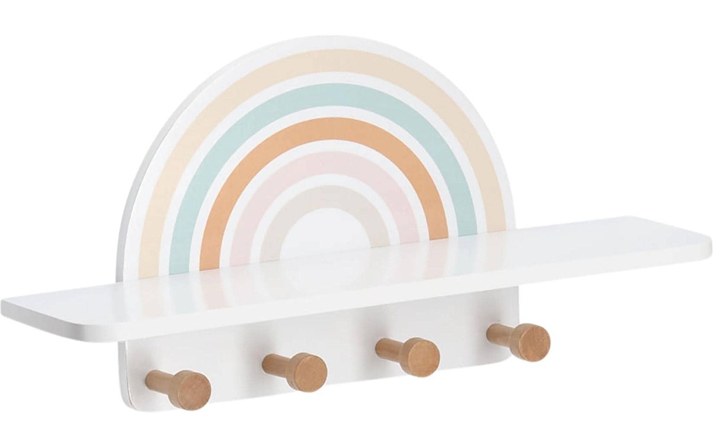 Zeller Present Vestiaire mural pour enfants Rainbow