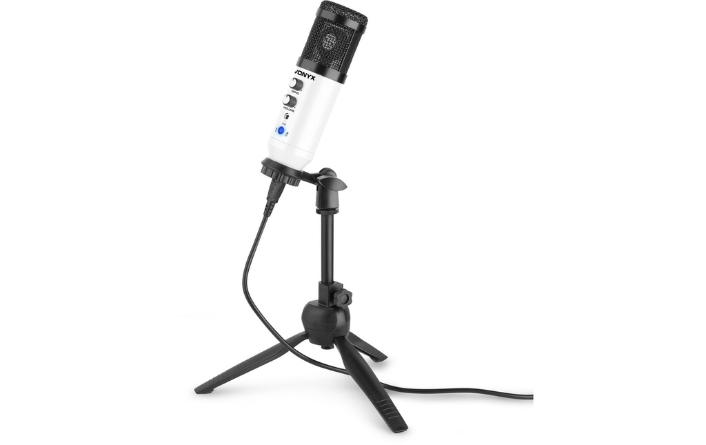 Vonyx Microphone à condensateur CM320W