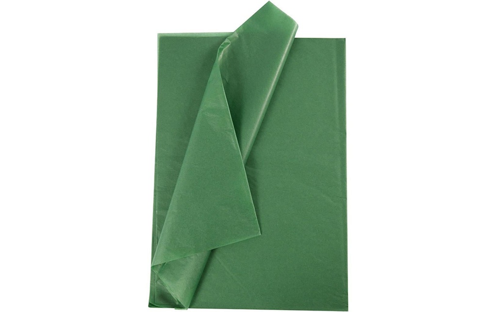 Creativ Company Papier de soie 50 x 70 cm, 25 feuilles, Vert