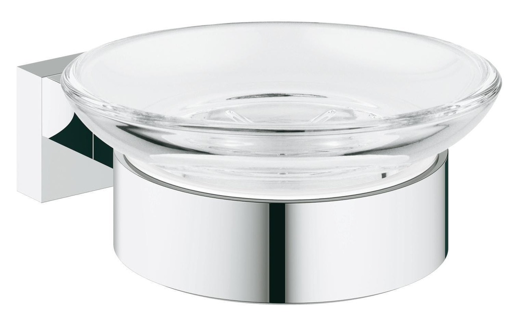 GROHE Porte-verre chromé, support inclus