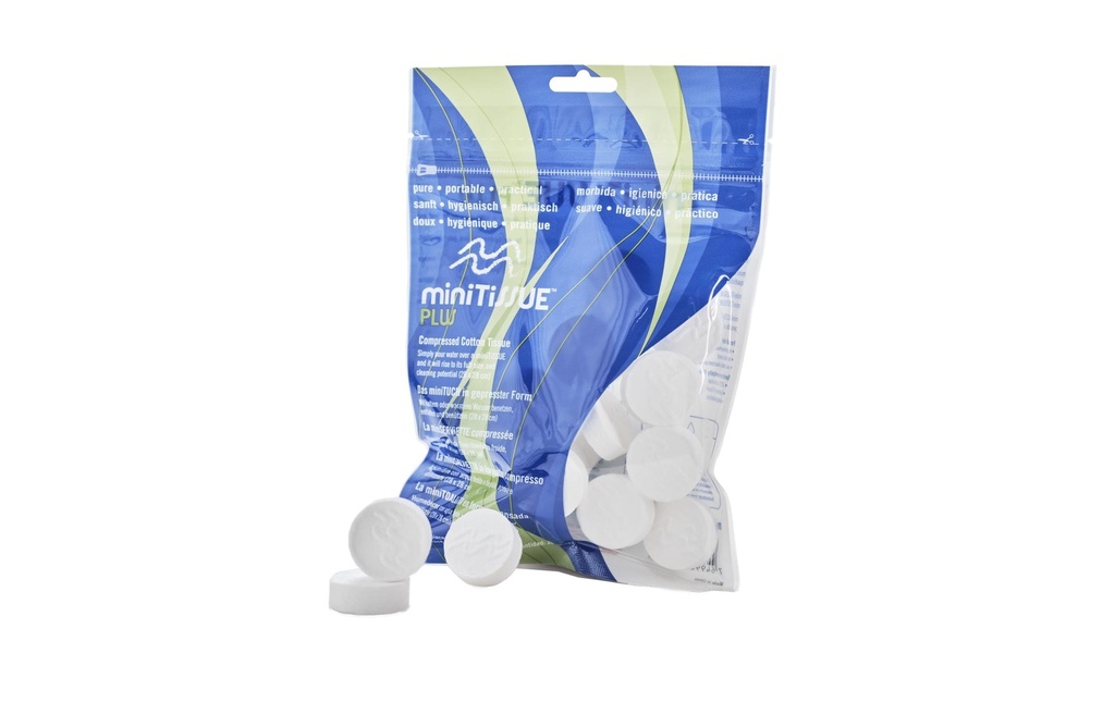 miniTiSSUE Lingettes rafraîchissantes BagBC20 Plus 20 pièce