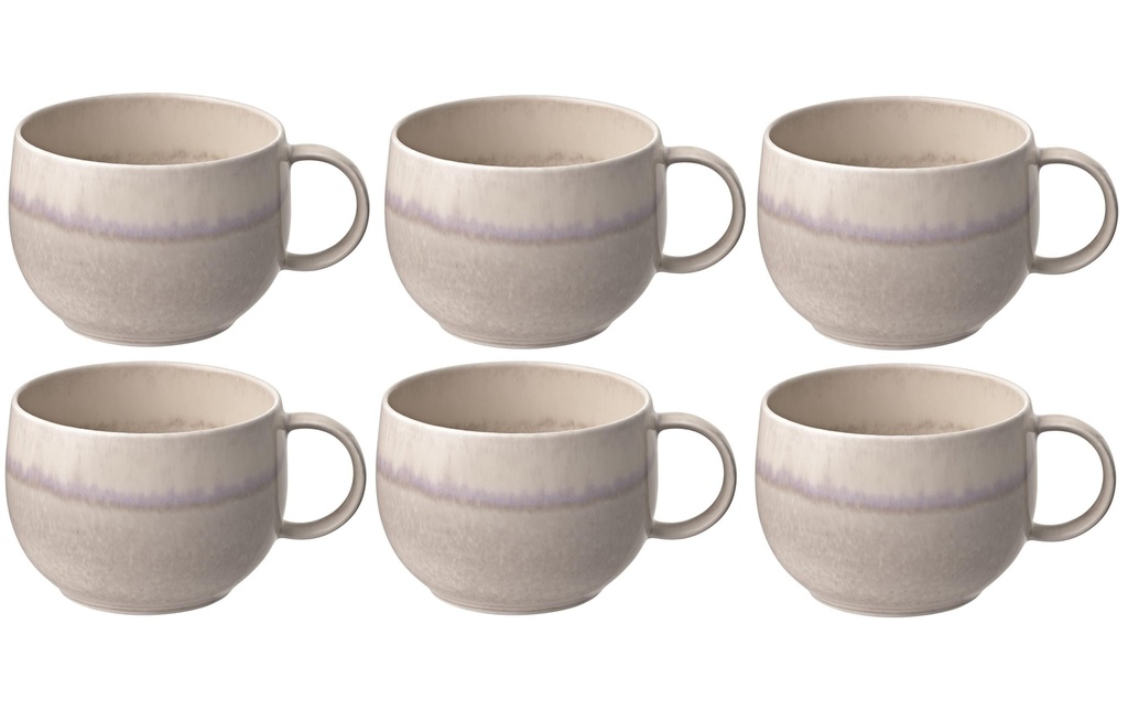 Villeroy & Boch Tasse à café Perlemor Sand 190 ml, 6 Pièce/s, Beige