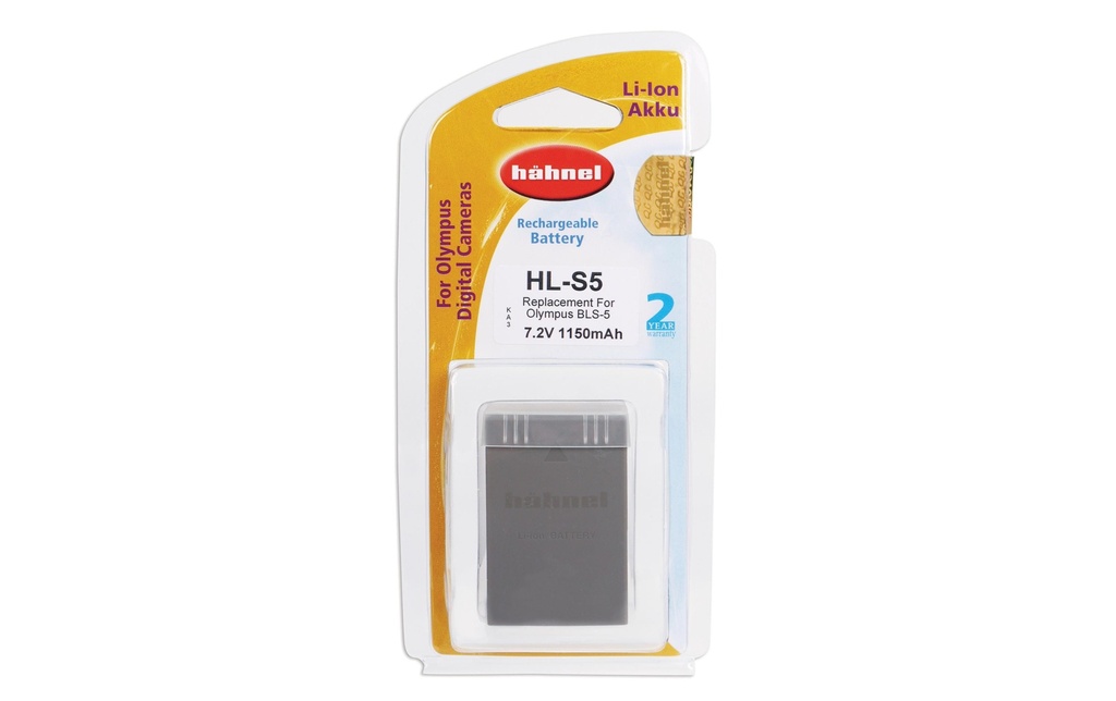Hähnel Batterie pour Appareils photo numérique HL-S5