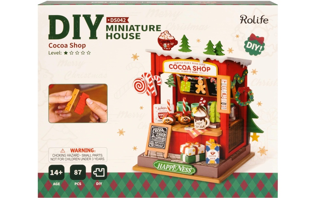 Rolife Kits de montage Boutique Cocoa