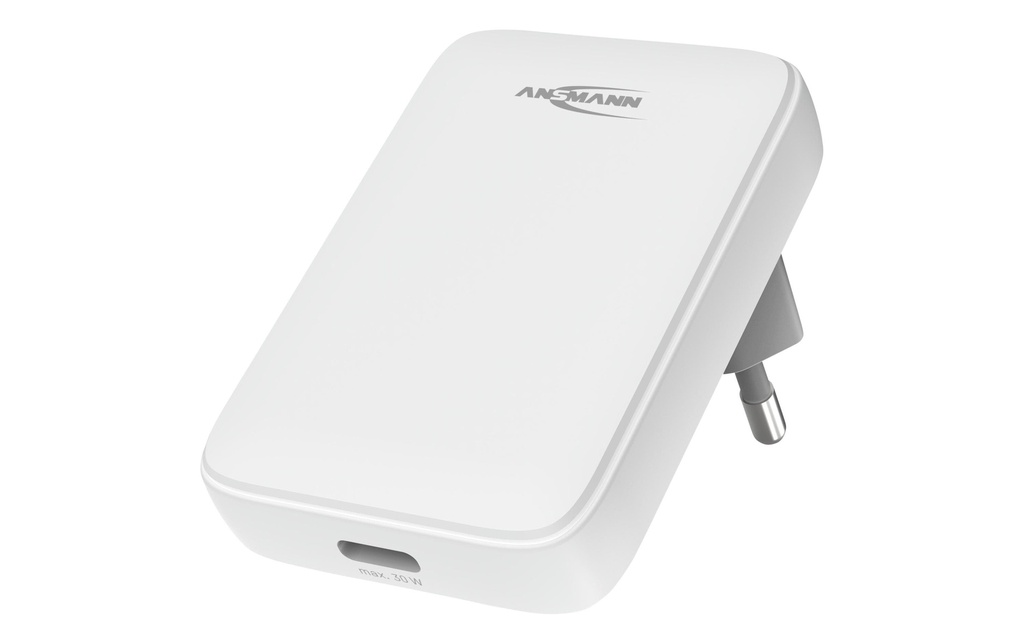 Ansmann Chargeur USB, 30W, blanc