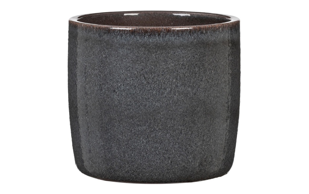 scheurich Pot de fleur Solido 15 cm, Gris foncé