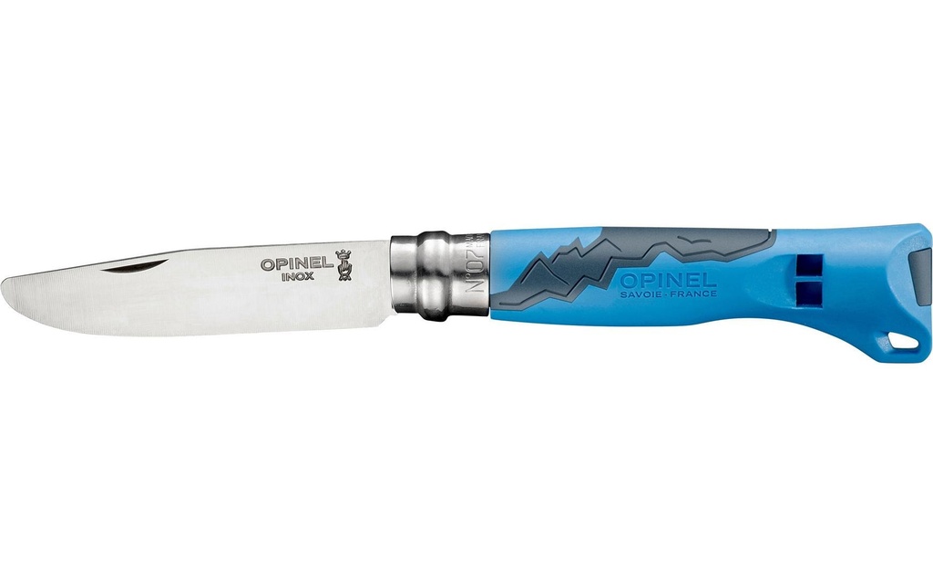 opinel Couteau pour enfants N°7 Outdoor junior Bleu