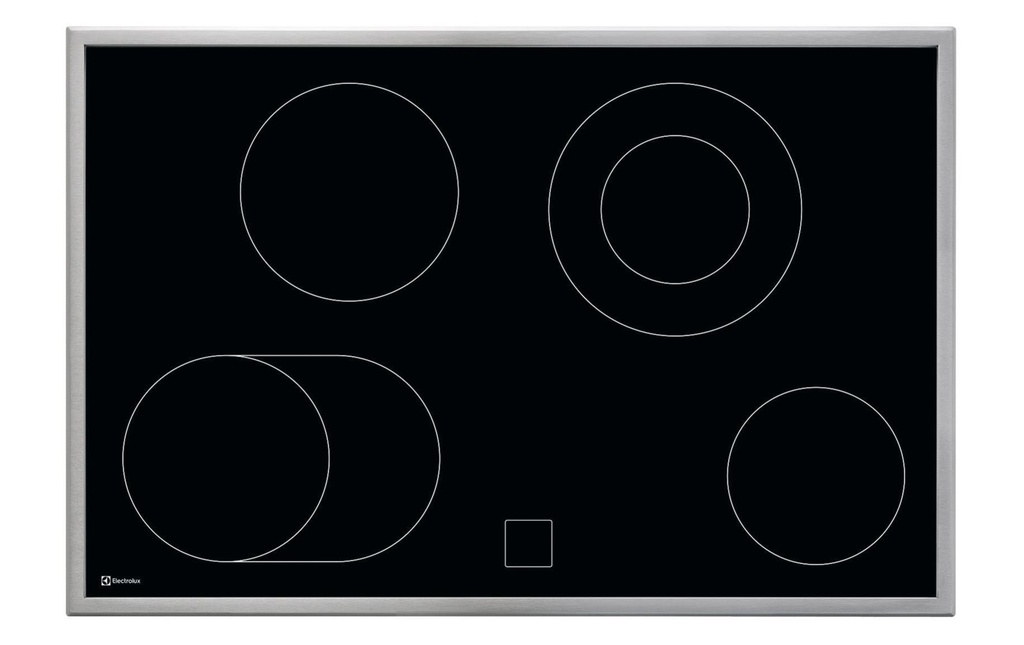 Electrolux Plaque de cuisson en vitrocéramique GK78CCN À plat