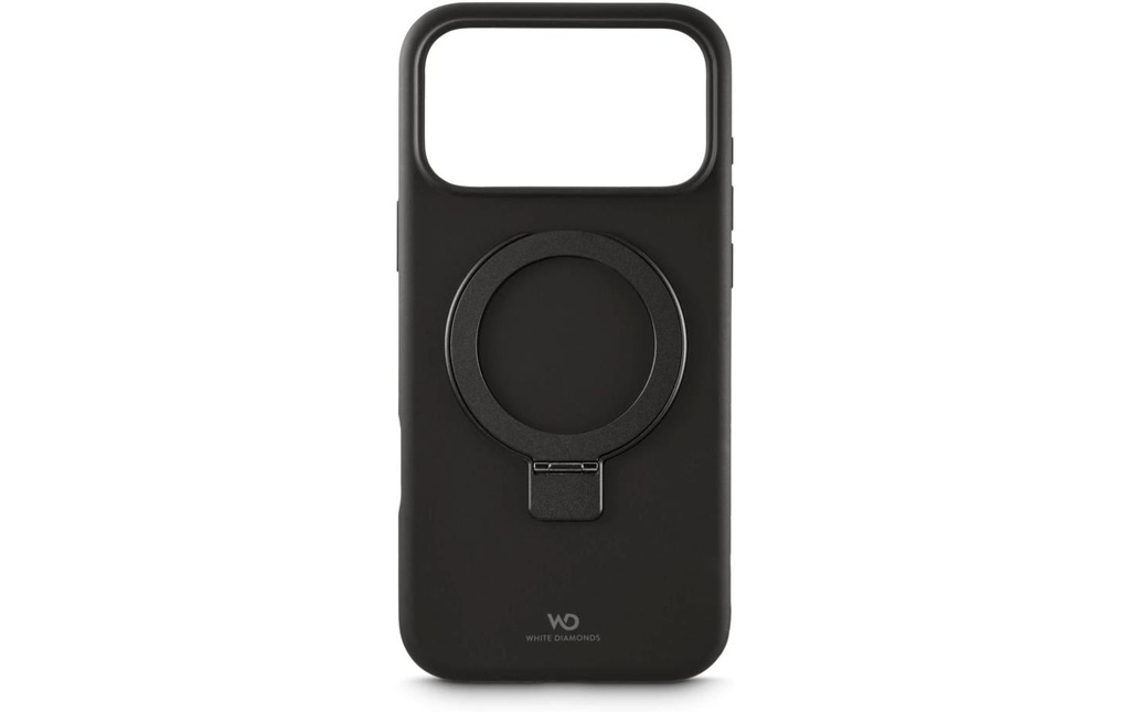 White Diamonds Coque arrière Mag Urban Stand Noir pour iPhone 17 Pro Max