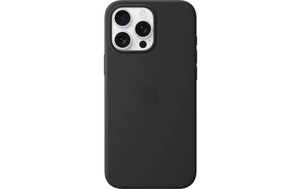 Apple Silicone Case avec MagSafe iPhone 16 Pro Max Noir