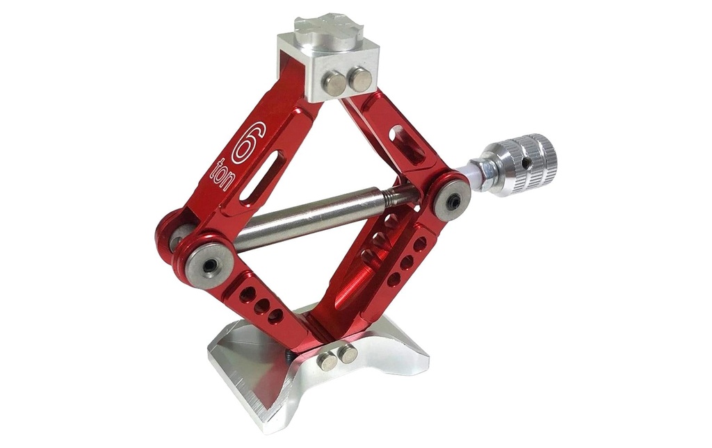 Absima Crics à ciseaux en aluminium 1:10 Rouge