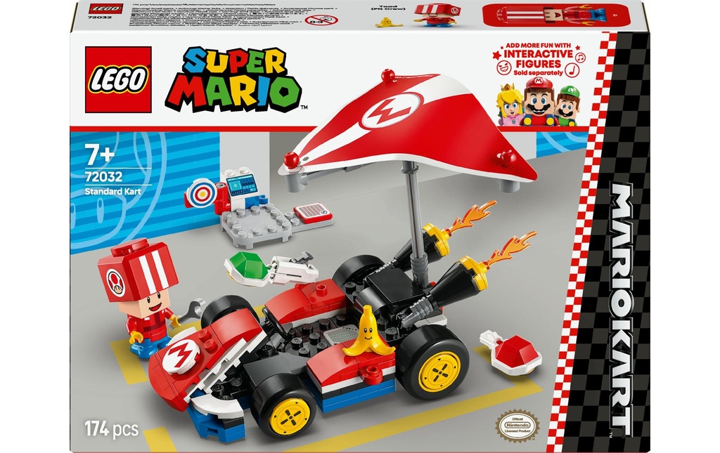 LEGO® Super Mario Mario Kart – Kart standard 72032