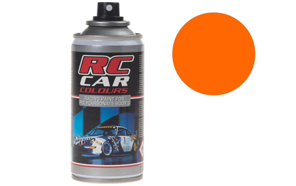 Ghiant Aérosol pour Lexan RC CAR Honda Orange 945 150 ml