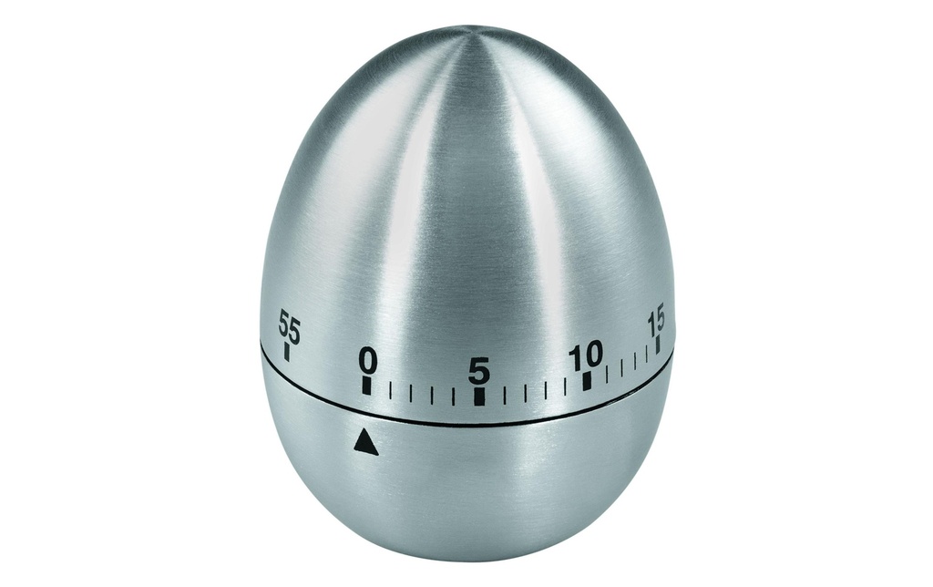 XAVAX Minuteur d'oeuf acier inox