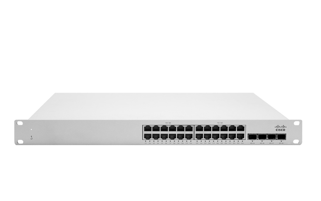 Cisco Meraki PoE+ Switch MS250-24P 28 Port