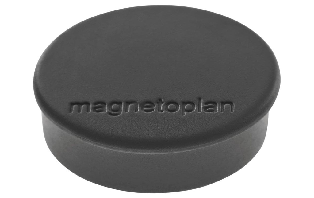 Magnetoplan Aimant Discofix Ø 2.5 cm Noir, 10 Pièce/s