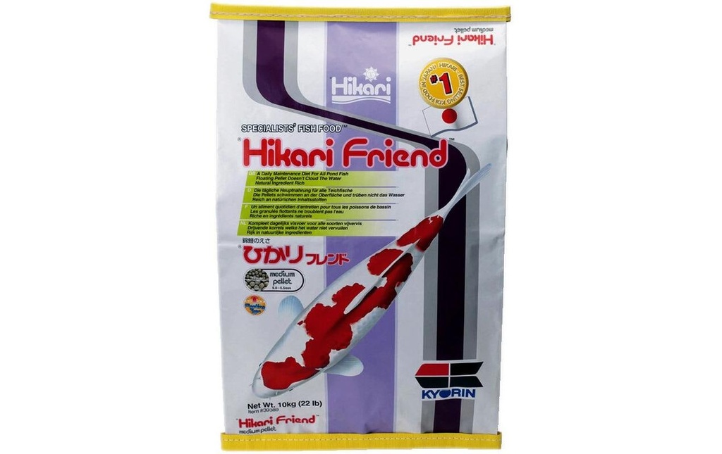 Hikari Aliments pour koï Ami moyen, 10 kg