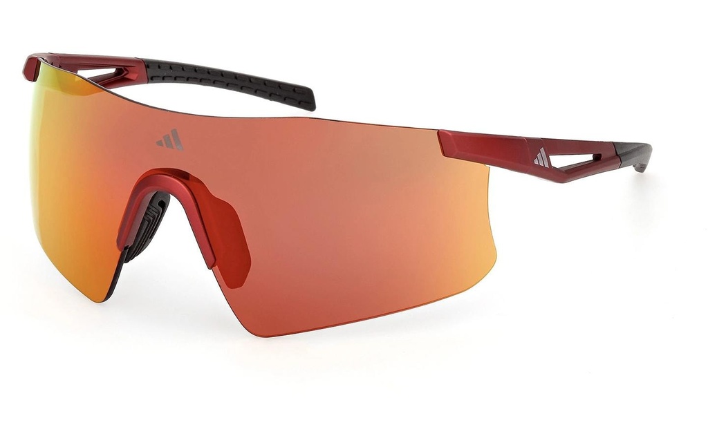 adidas Kaphiros SP0122 Lunettes de soleil Sport Matte Red