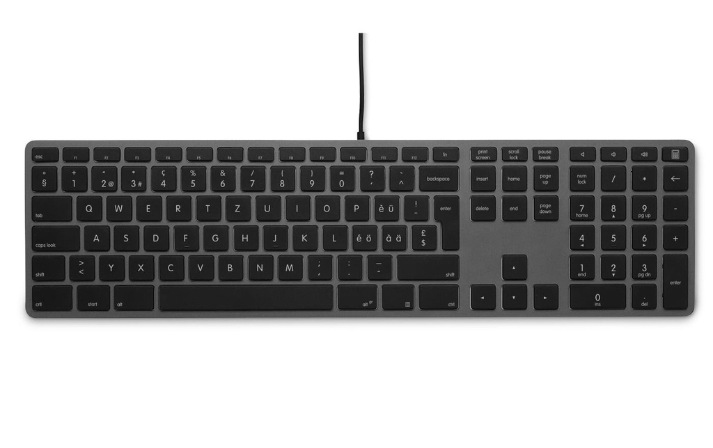 LMP Clavier KB-3421 USB Gris espace