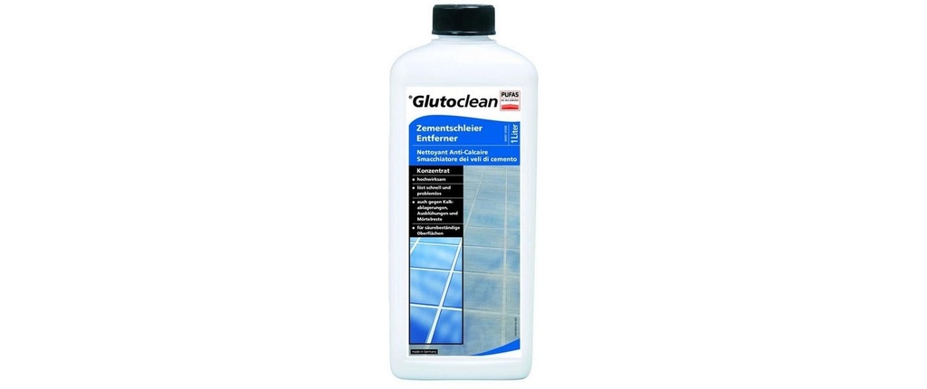 Glutoclean Enleveur de voile de ciment 1 l, 1 Pièce/s