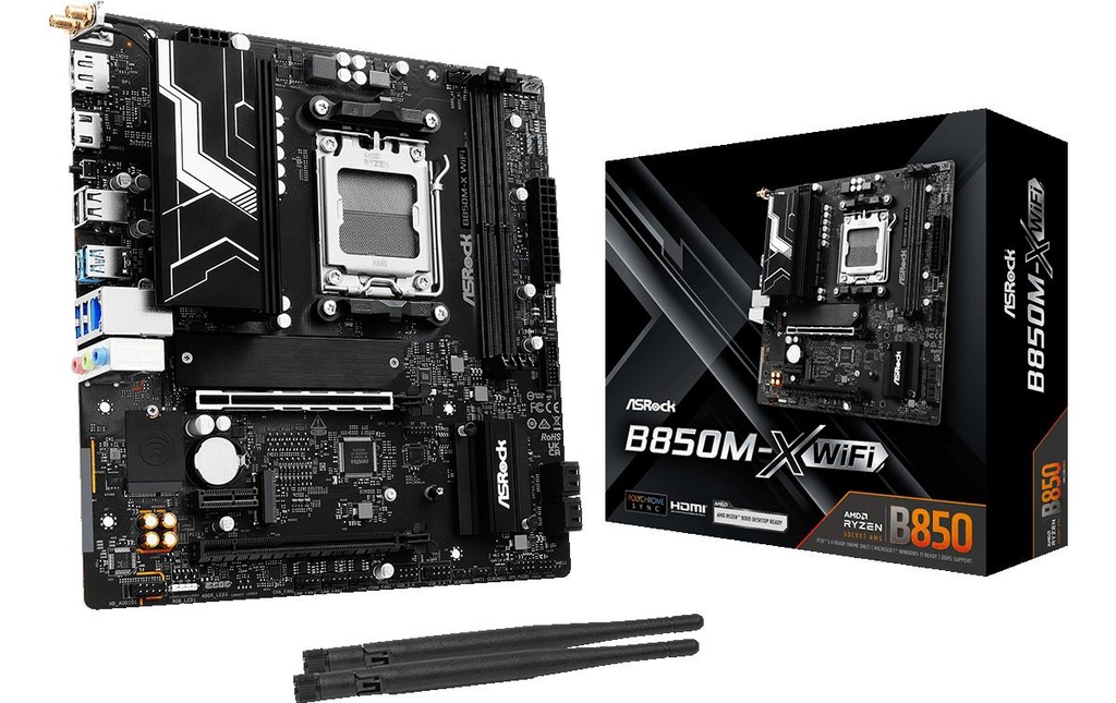 ASRock Carte mère B850M-X WiFi