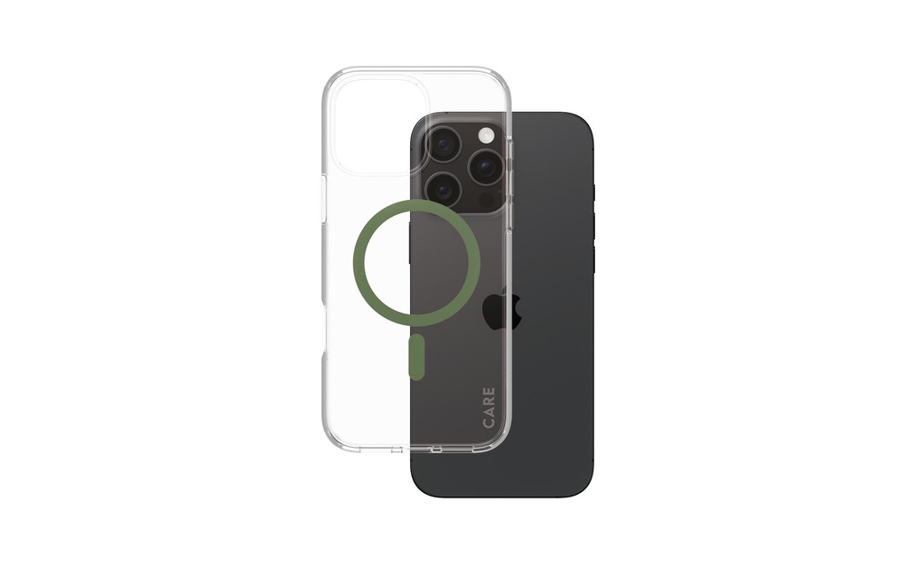 CARE Coque arrière Flagship iPhone 16 Pro Max Vert