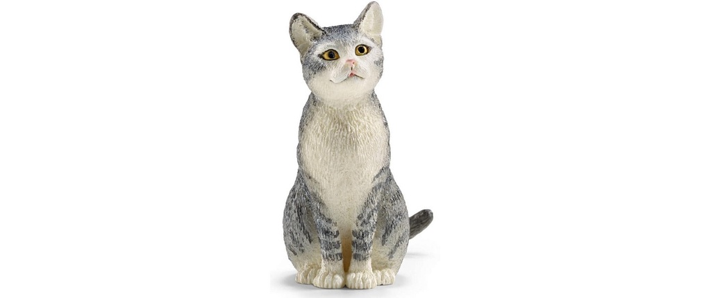 Schleich Figurine de jeu Farm World Chat assis