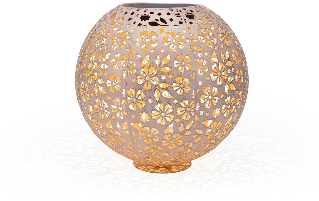 STT Photophore Solar Antic Ball Carrera Ø 30 cm, Rose pâle