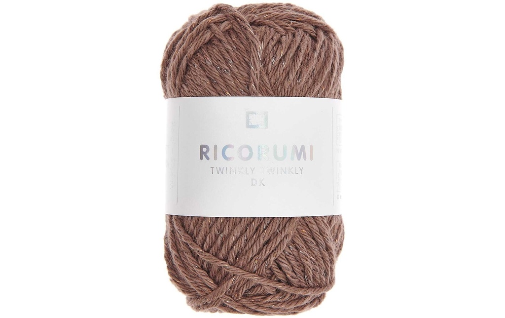 Rico Design Ricorumi Twinkly Twinkly 25 g, brun