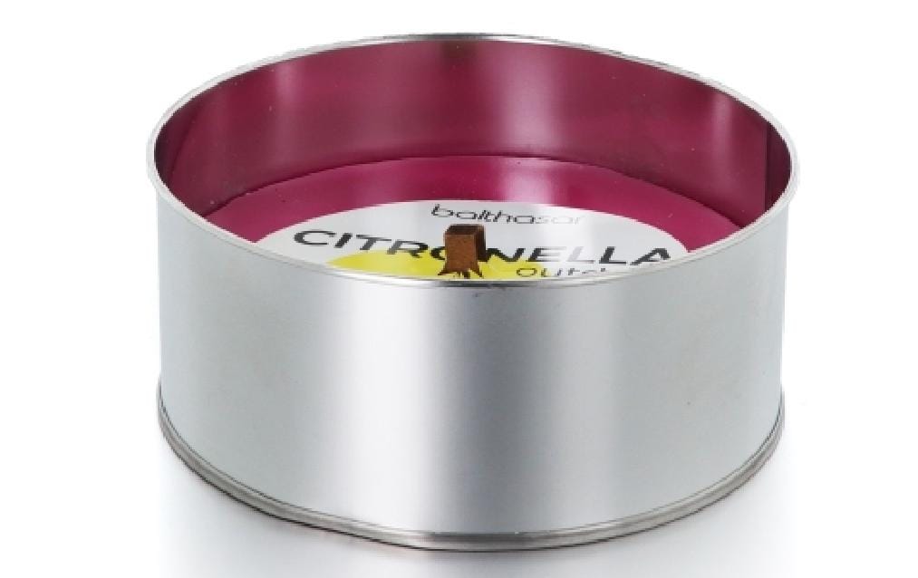 balthasar Bougies à réchaud Outdoor Citronella 15.3 x 6.2 cm, Lilas