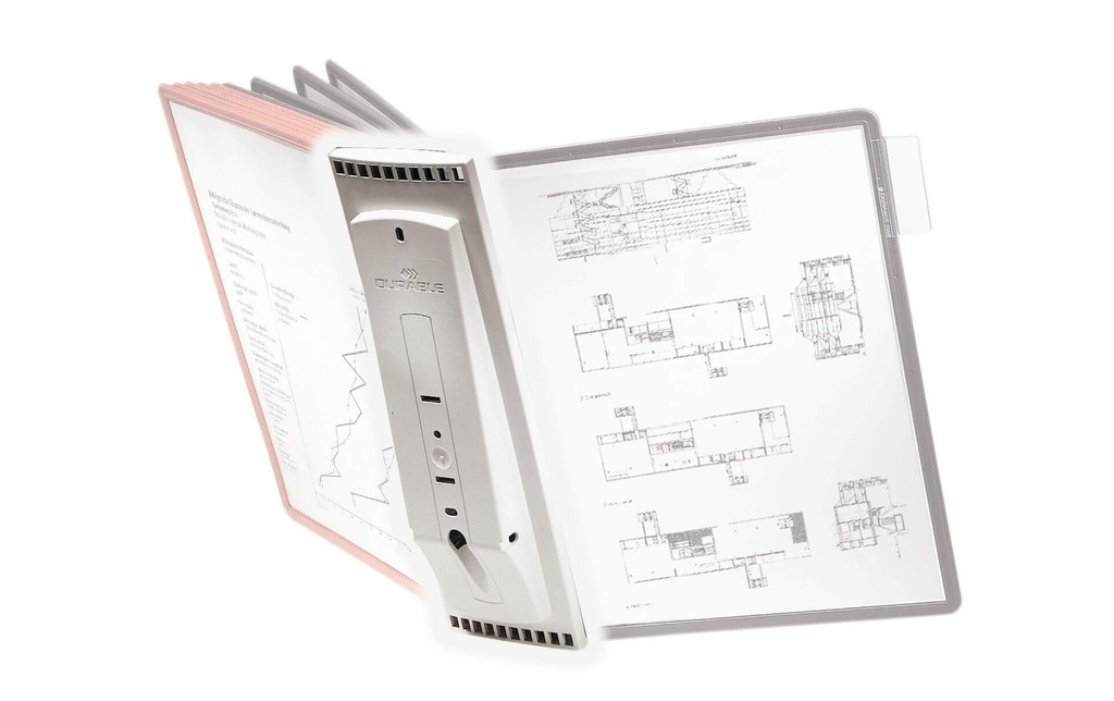 DURABLE Porte-documents Sherpa élément mural Gris