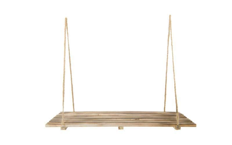 Dekomat AG Étagère en bois 50 x 36 cm, Nature