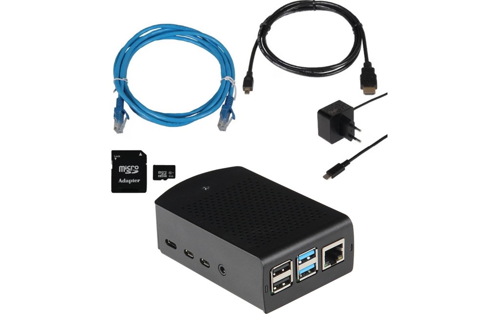 Raspberry Pi Kits de démarrage Raspberry Pi 4 Model B 8 GO