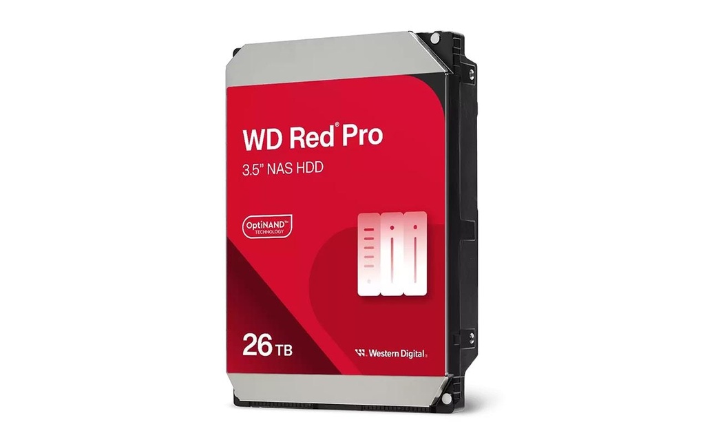 Western Digital Disque dur WD Red Pro 3.5 SATA 26 TB