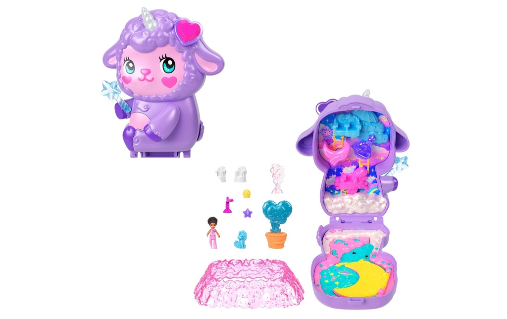 Polly Pocket Set de jeu Coffret d'agneau