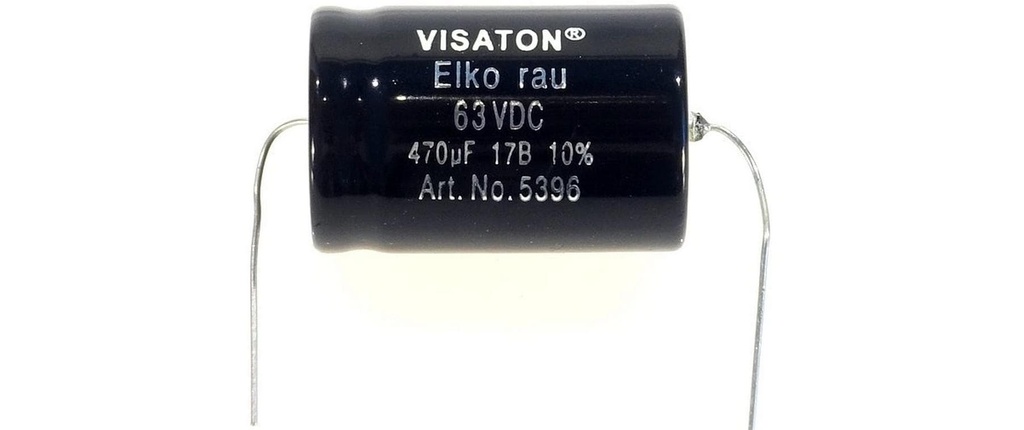 Visaton Condensateur électrolytique fréquence audio rauh 470 µF