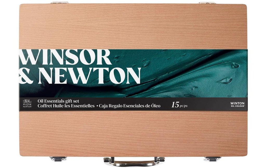 Basteln Peinture à l’huile Coffret en bois Oil Winton 8 tubes de 37 ml