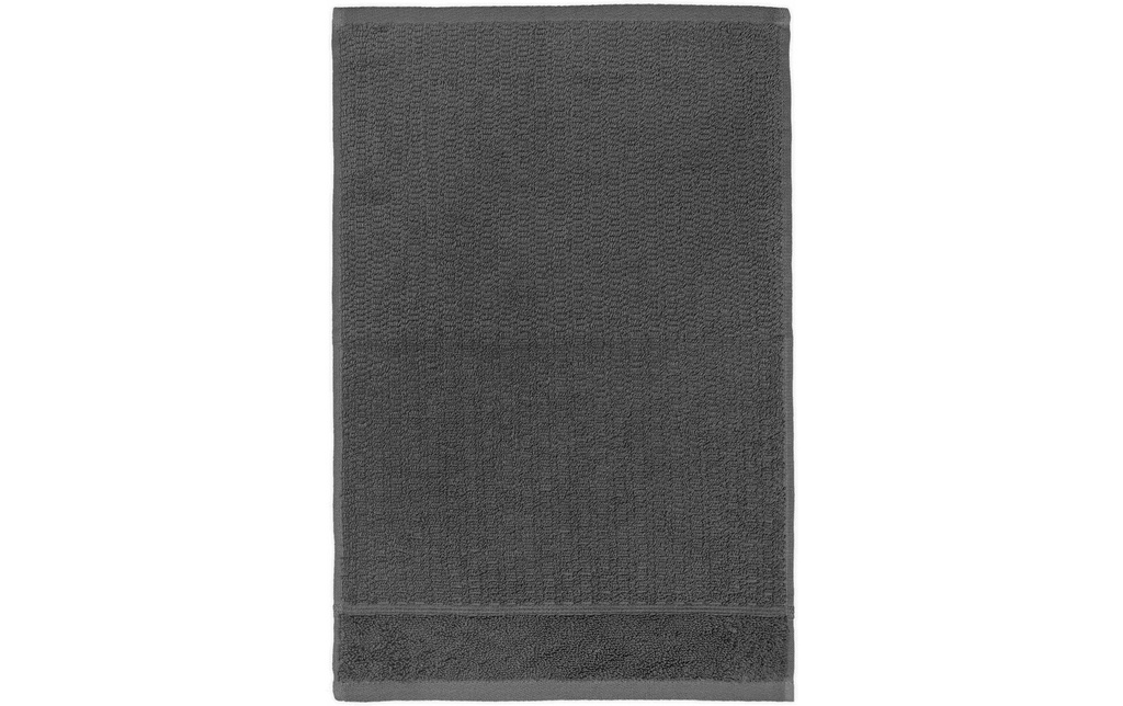 Frottana Serviette pour invité PEARL 30 x 50 cm, Graphite