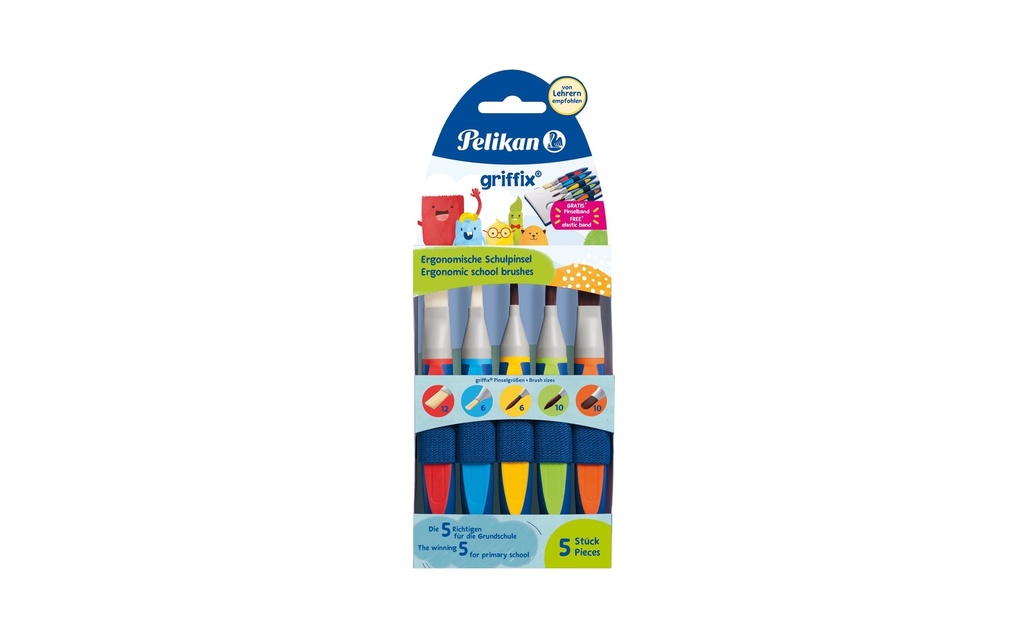Pelikan Brosse à poils Démarreur Griffix 5 tailles différentes