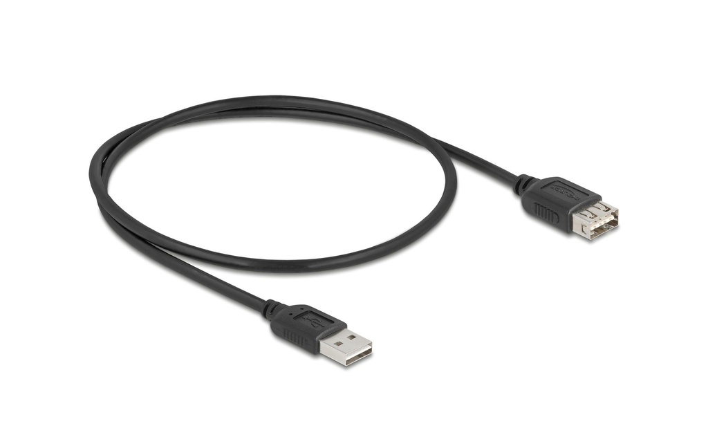 Delock Câble de prolongation USB 2.0 USB-A - USB-A 0.5 m