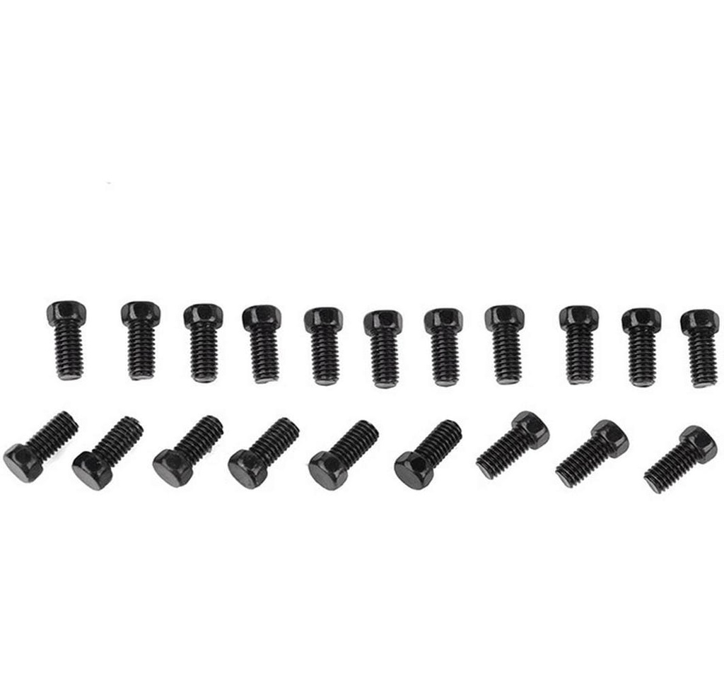 RC4WD Scale Hex Head Bolts M3 x 6 mm noir