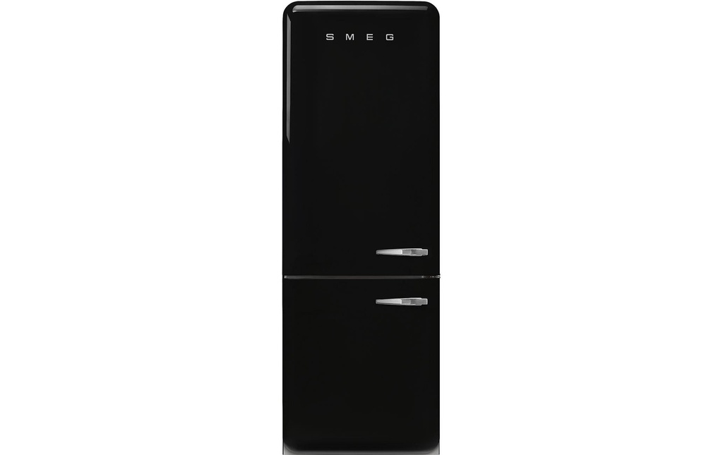 SMEG Réfrigérateur congélateur FAB38LBL6 Noir, Gauche