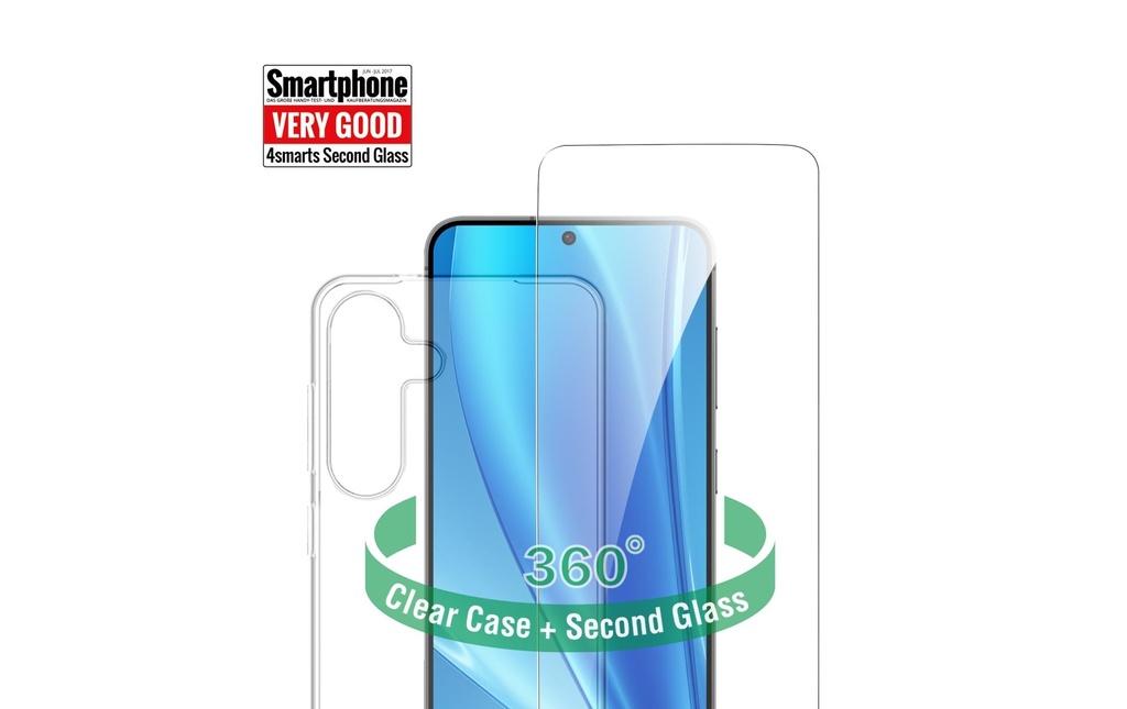 4smarts Kit de protection 360° pour Samsung Galaxy S25