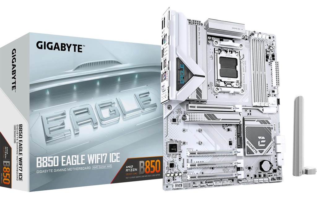 Gigabyte Carte mère B850 EAGLE WIFI7 ICE