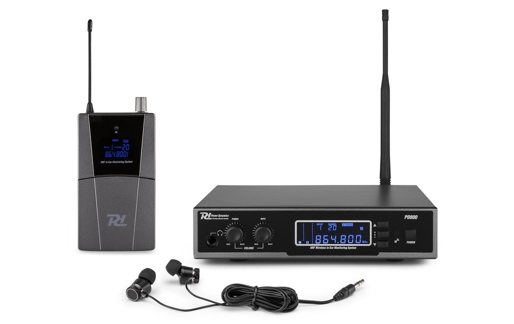 Power Dynamics Systèmes de surveillance par oreillettes PD800