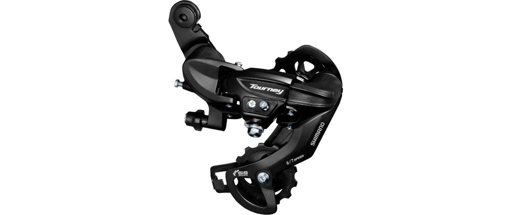 Shimano Dérailleur arrière Tourney RD-TY300 6/7 vitesses, montage direct SGS
