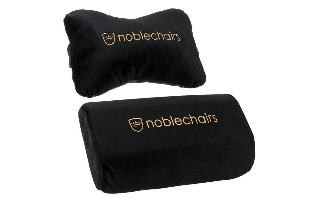 noblechairs Kits de coussins EPIC/HERO/ICON Noir/Or
